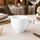 Commercial Espresso Cups 100ml Ceramic Vellum 12 Pack