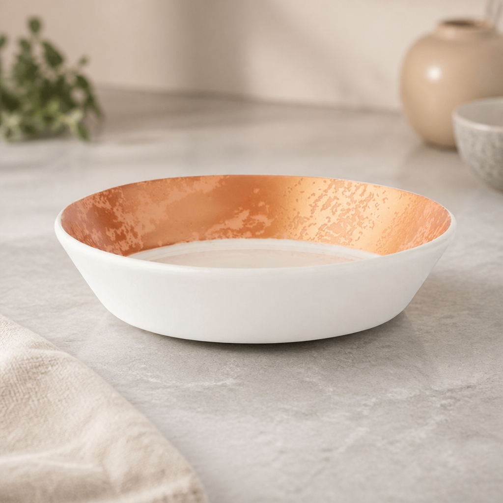 Crushed Velvet Flared Dishes Set for Elegant Food Presentation