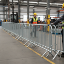 Premium Galvanised Steel Crowd Barrier for Event Safety and Control - High-Quality Professional Grade for Industrial and Commercial Applications