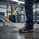 Premium Safety Trainers with Slip-Resistant Sole, Composite Midsole, and Reflective Trim for Enhanced Visibility and Comfort