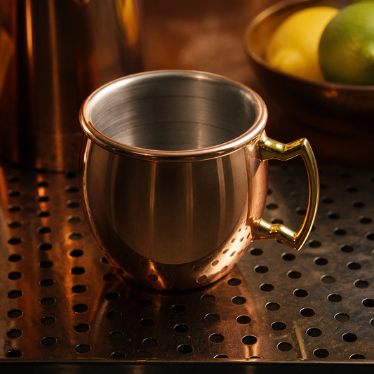 Commercial Copper Curved Jigger 25ml/50ml Double-Ended