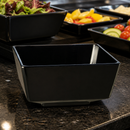 Commercial Melamine Float Bowl 1.5L 190x190mm Black
