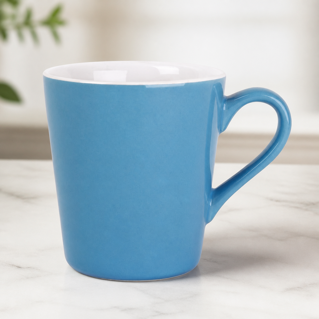 170ml Commercial Flat Cups - Pack of 12 Stoneware
