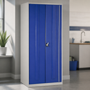 Commercial Lockable Janitorial Cupboard 1830mm with 3 Shelves