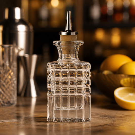 Commercial Square Bitters Dash Bottles 100ml Set of 6