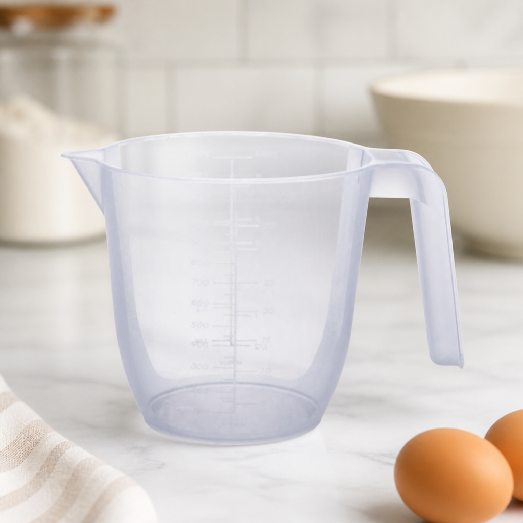 1 Litre Commercial Polypropylene Measuring Jug for Catering