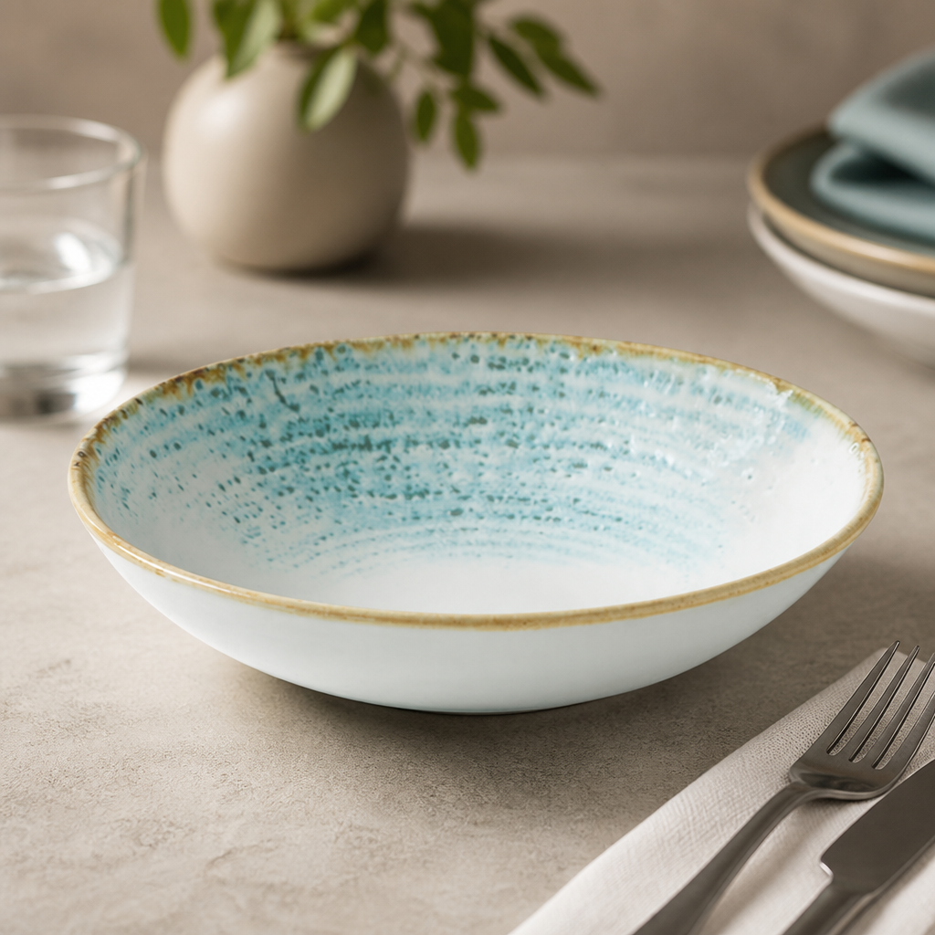 Commercial Coupe Bowls Aquamarine 182mm - 12 Pack