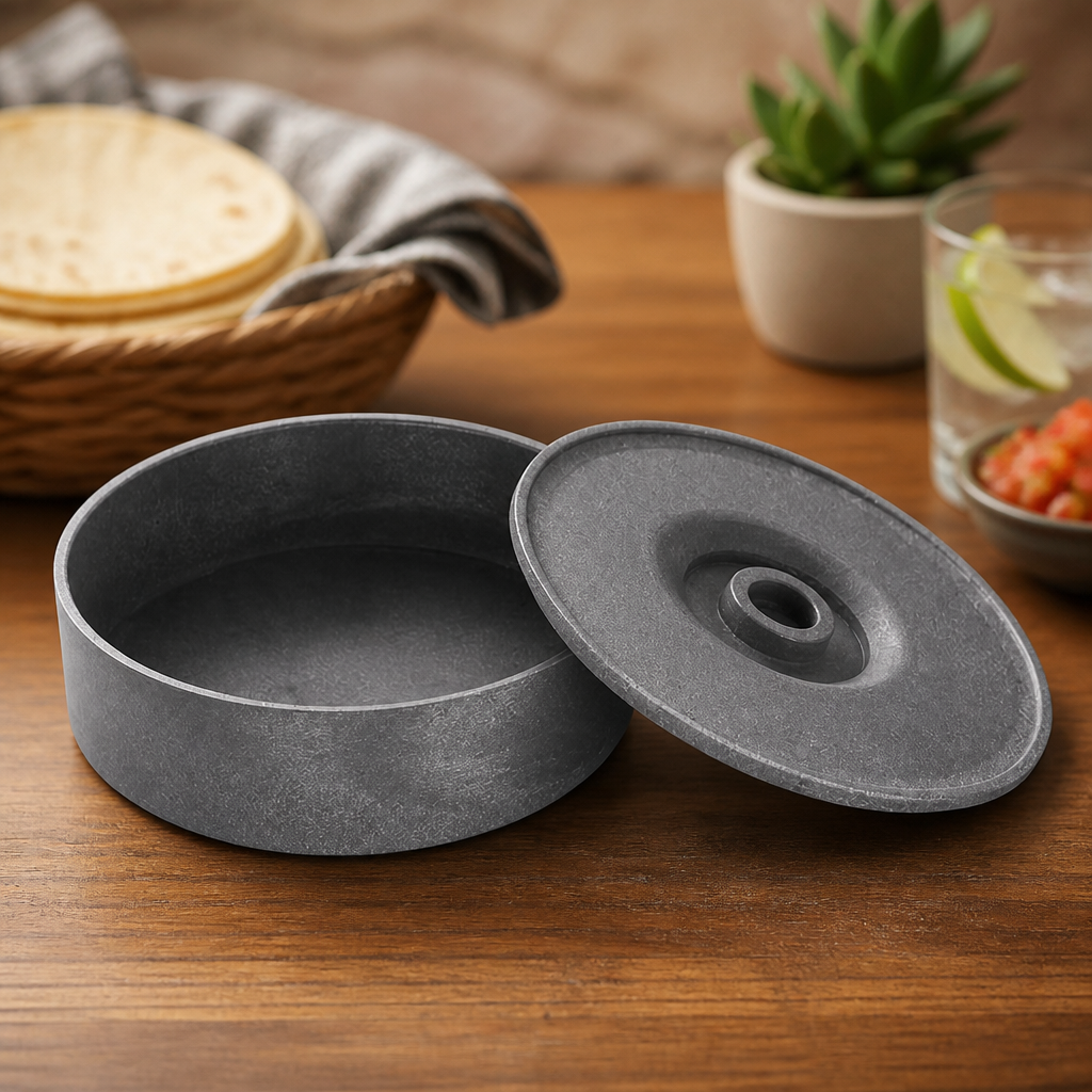 Commercial Polypropylene Round Tortilla Holder 215mm Diameter