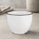 Commercial 220ml Open Sugar Bowls - White Fine China Set
