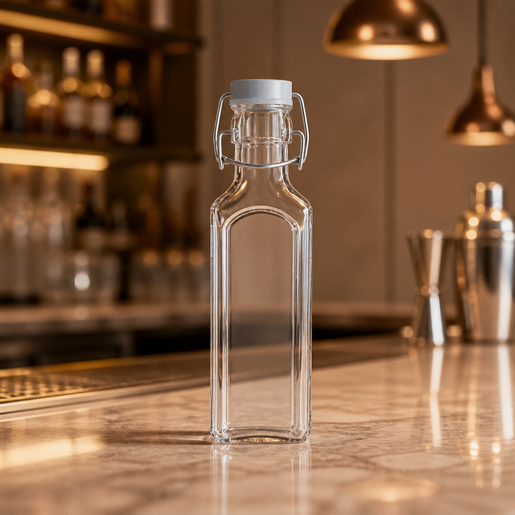 300ml Commercial Clip Top Glass Bottle for Preserving