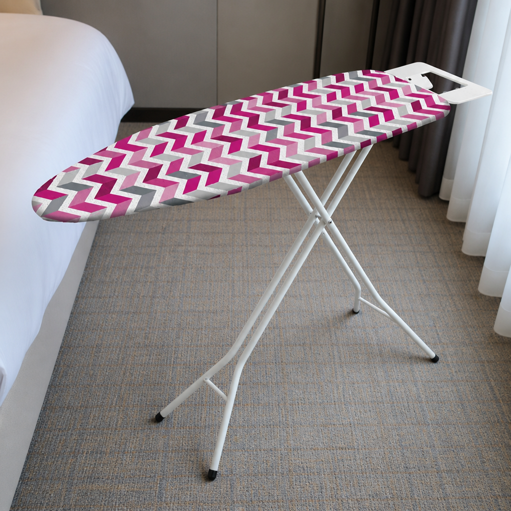 Portable Adjustable Ironing Board 1100mm Height Silver Finish