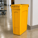 Commercial Yellow Kitchen Bin 87L with Venting Channels