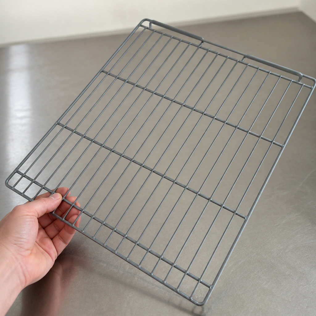 Commercial grey shelf 630mm x 538mm for upright fridge