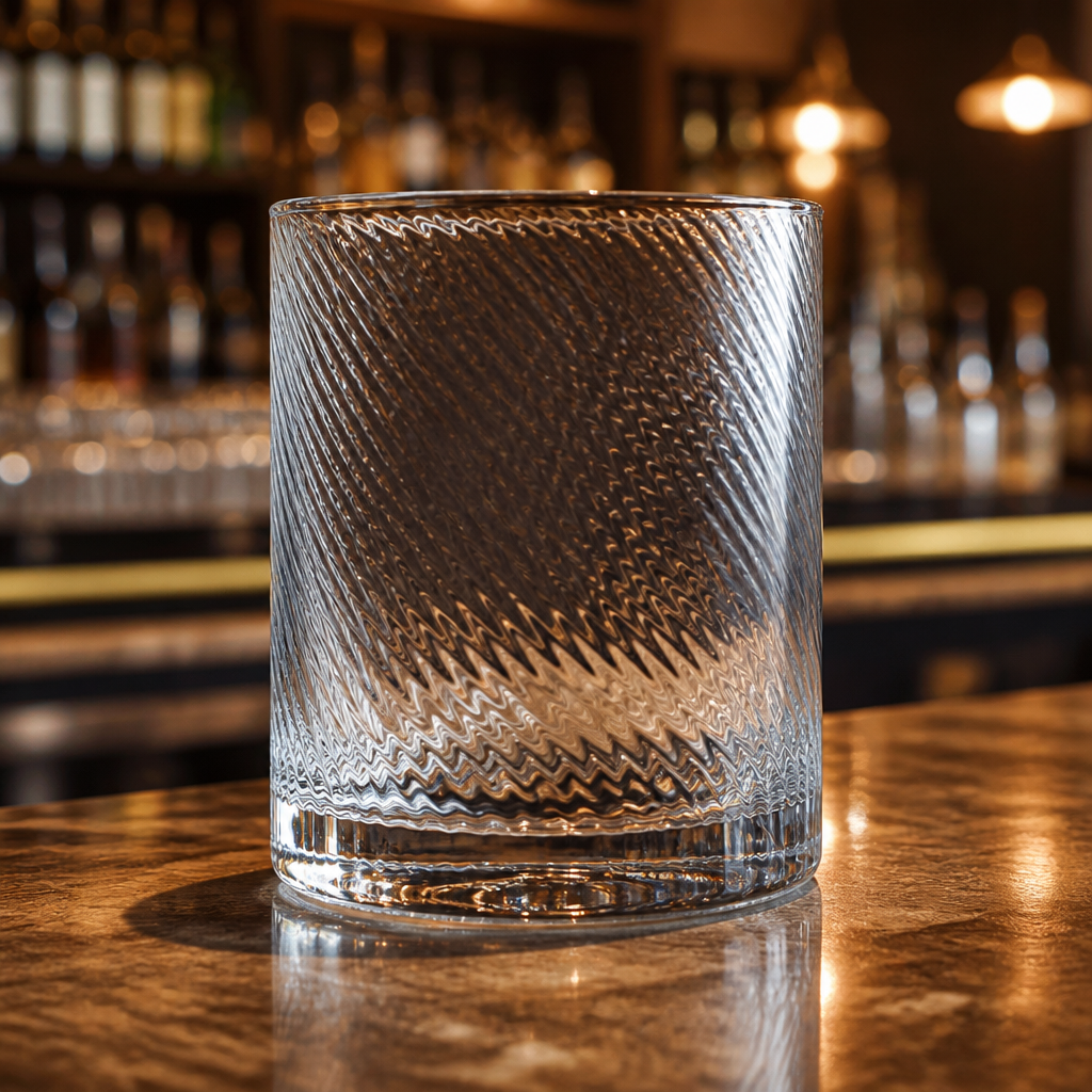 Commercial Twisted Double Old Fashioned Glasses 325ml Pack of 6