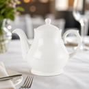 Commercial Tea and Coffee Pots 852ml - 4 Pack Durable Whiteware