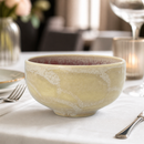 Commercial Rose Quartz Bowls 110mm - 12 Pack Vesuvius Style