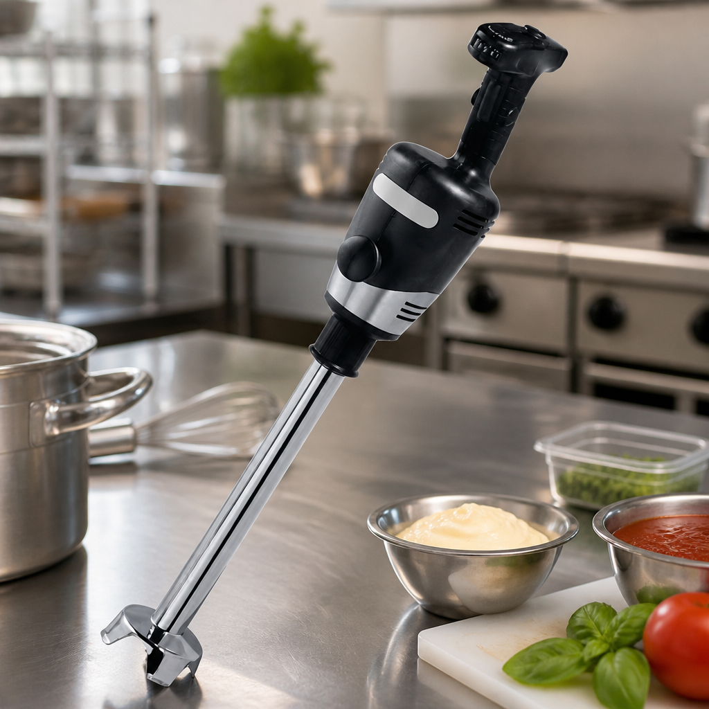 Heavy Duty 12" Commercial Food Blender for Large Batch Prep