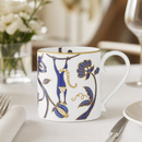 Commercial Coupe Mugs 350ml Dark Blue 12 Pack for Dining