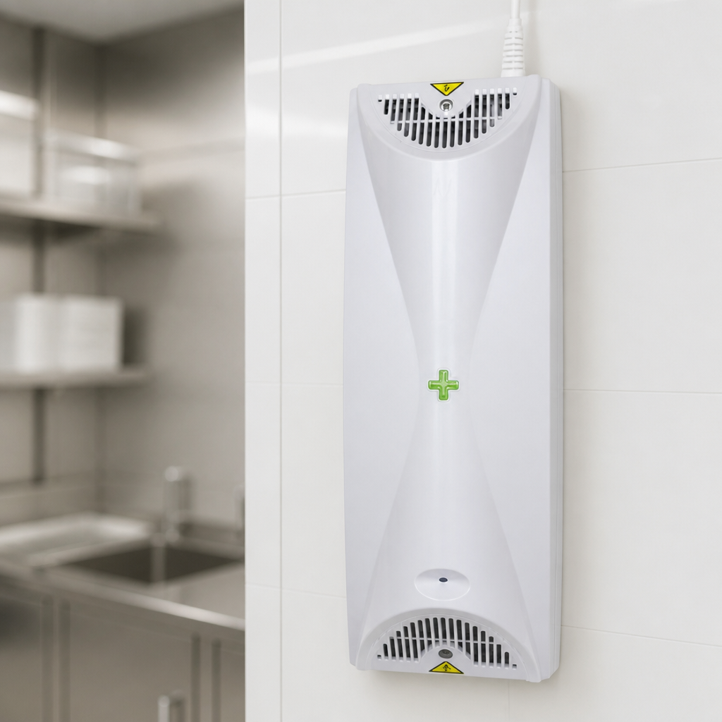 Commercial Air Steriliser for Food Areas with Plug-In Installation