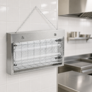 Commercial LED Fly Killer 80m² Energy Efficient Stainless Steel