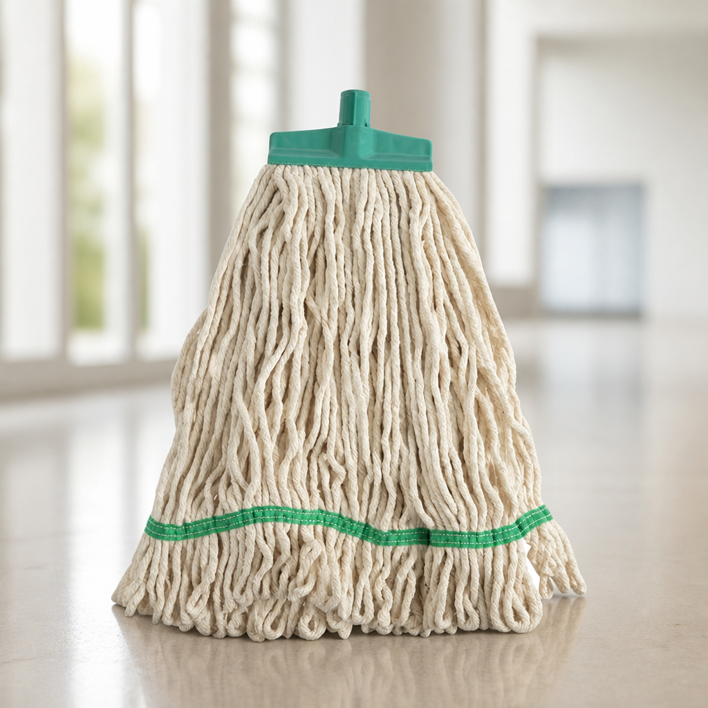 Kentucky Mop Head 406mm x 919mm Cotton Green for commercial cleaning