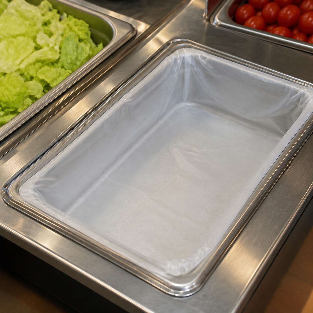 Extra Small Gastronorm Tray Liners 1/6 Size 100 Pack