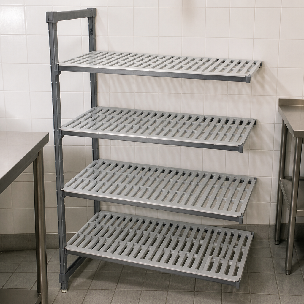 Commercial Modular Shelving Add-On Unit 1830 x 1375 x 610mm
