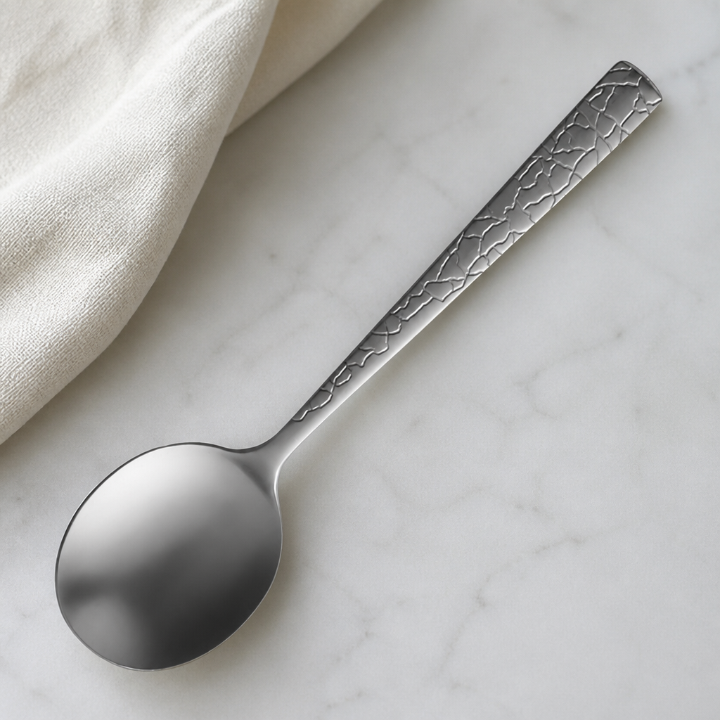 Commercial Kintsugi Soup Spoons 12 Pack Stainless Steel