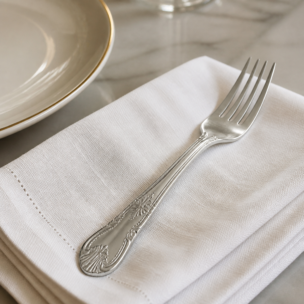 Commercial Kings Dessert Forks 12 Pack 180mm Stainless Steel