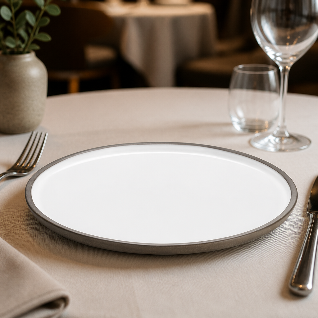 Commercial Stoneware Plates 280mm 6 Pack ReNew Collection
