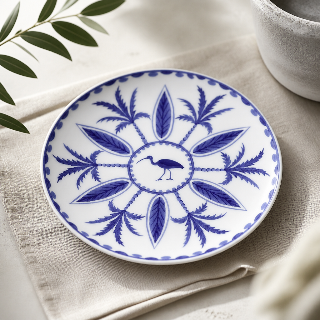 Commercial Coupe Plates 165mm Hand-Decorated 12 Pack
