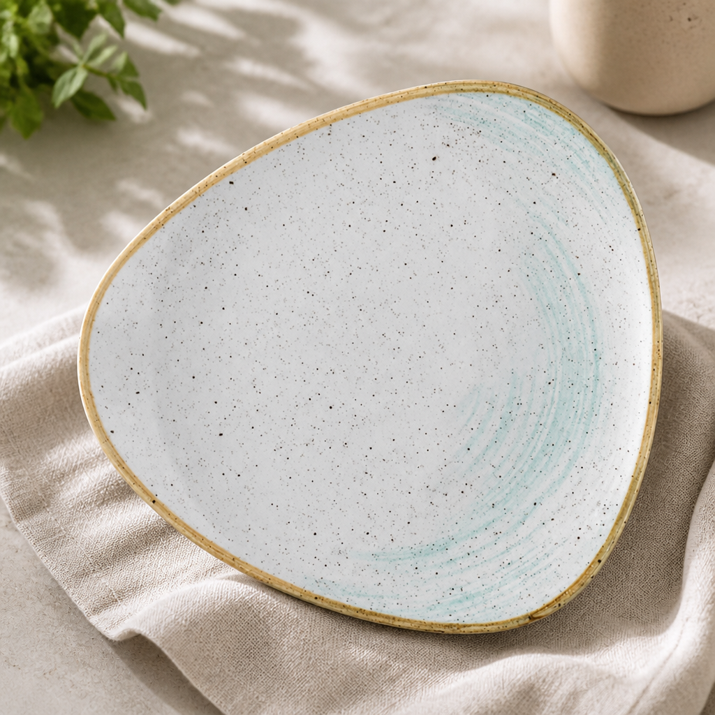 Commercial Accents Plate Duck Egg 254mm 12 Pack