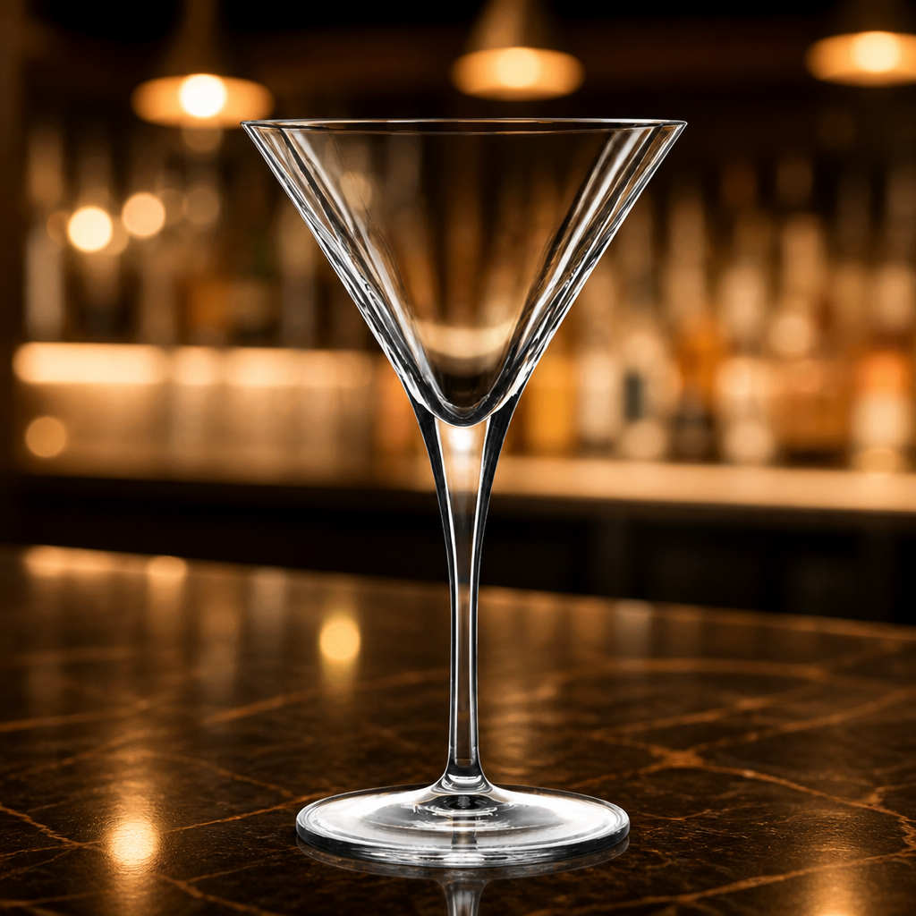 Commercial Martini Glasses 260ml 9oz Clear 16 Pack