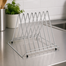 Commercial Chopping Board Rack 7 Slots Stainless Steel Durable