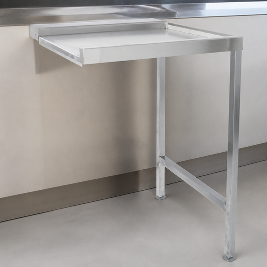Commercial Pass Through Dishwasher Table Right Hand 650mm
