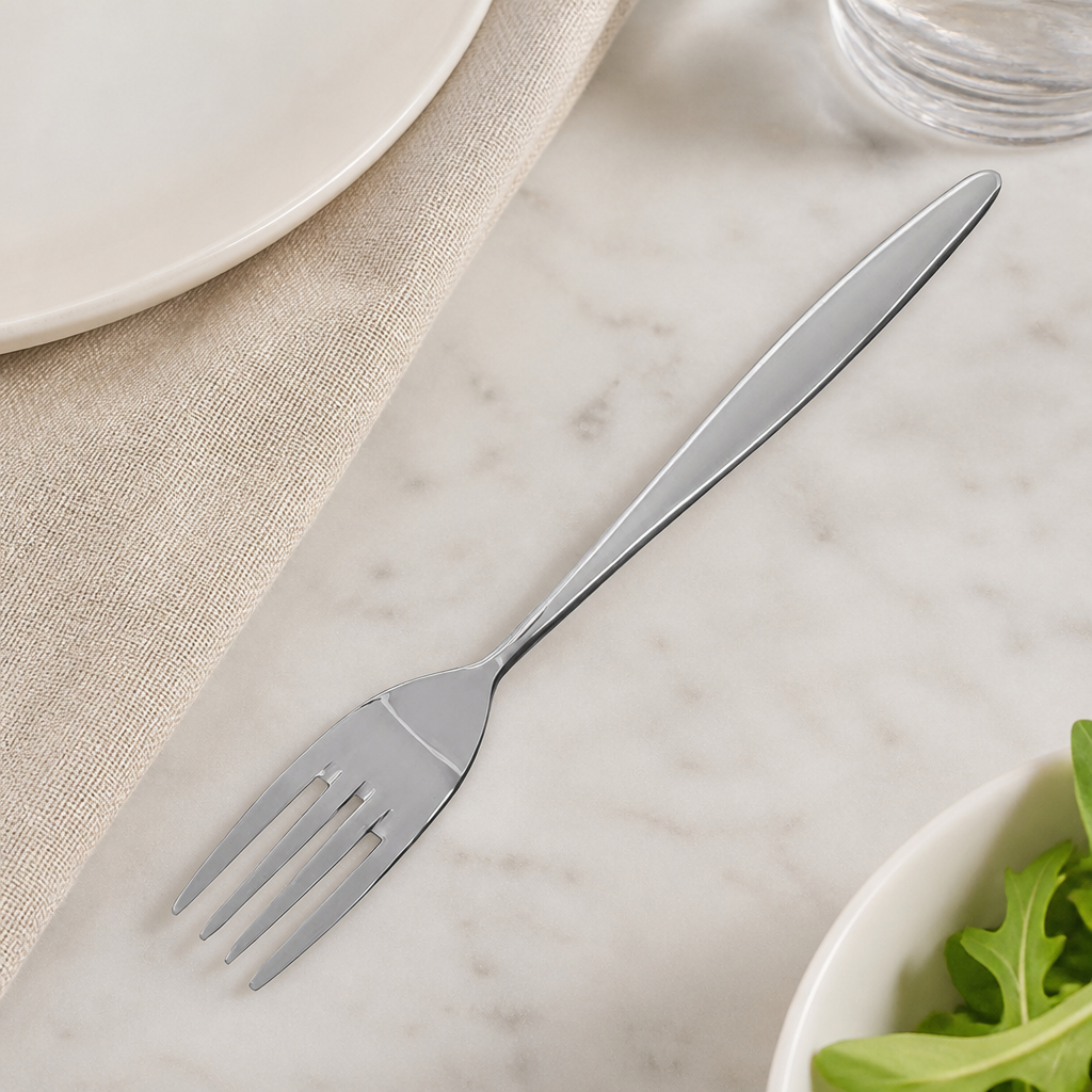 Saphir stainless steel table forks 210mm pack of 12
