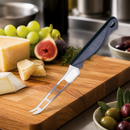 Commercial Cheese Knife 14cm Stainless Steel Blade Black Handle
