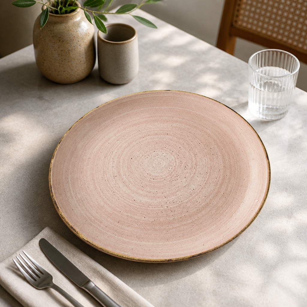 Commercial Coupe Plates 288mm Terracotta - 12 Pack