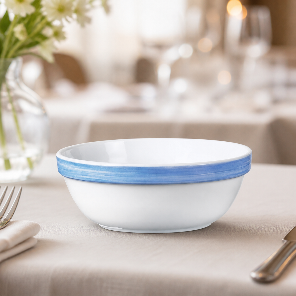Pack of 36 commercial brush bowls 120mm for foodservice