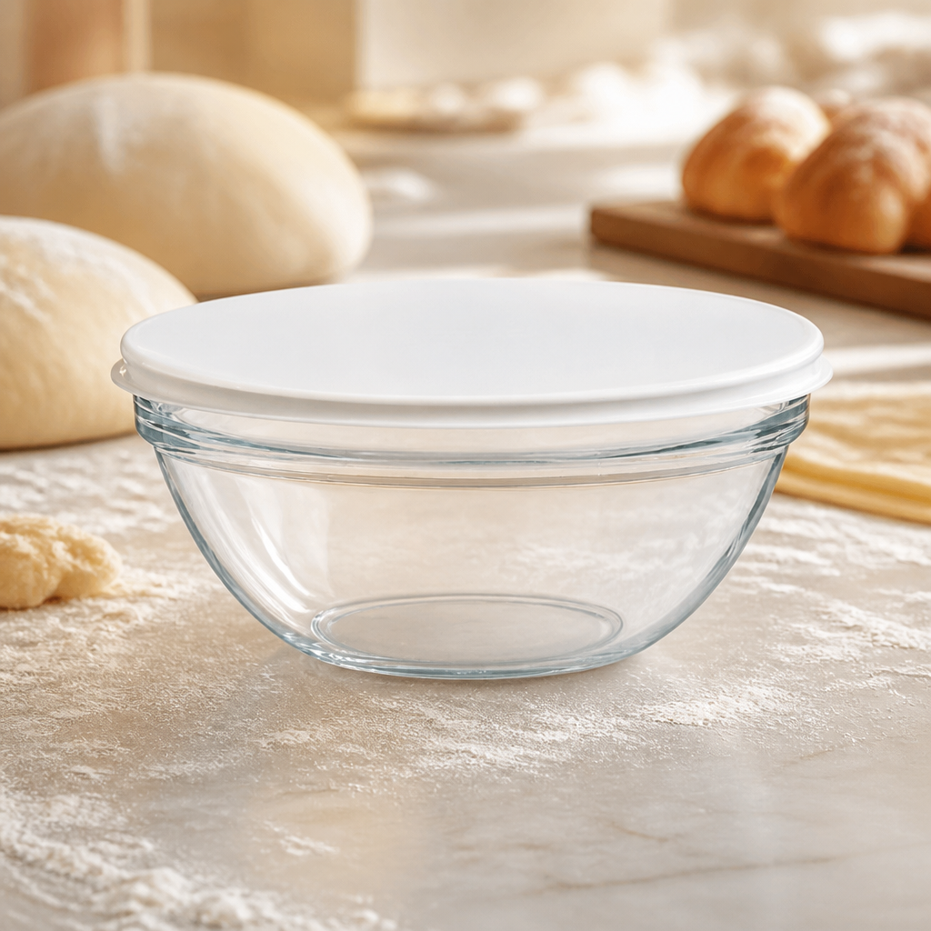 Commercial Mixing Bowls 170mm Lidded 6 Pack 1.1 Ltr Capacity