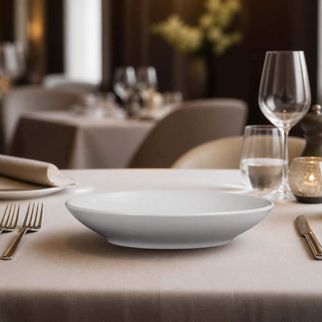 Commercial Porcelain Salad Bowls 260mm - 6 Pack