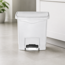Commercial Slim Jim Step-On Pedal Bin 15Ltr Waste Container