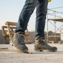 Premium High Safety Shoes S1P SRC with Steel Toe Cap and Anti-Puncture Protection