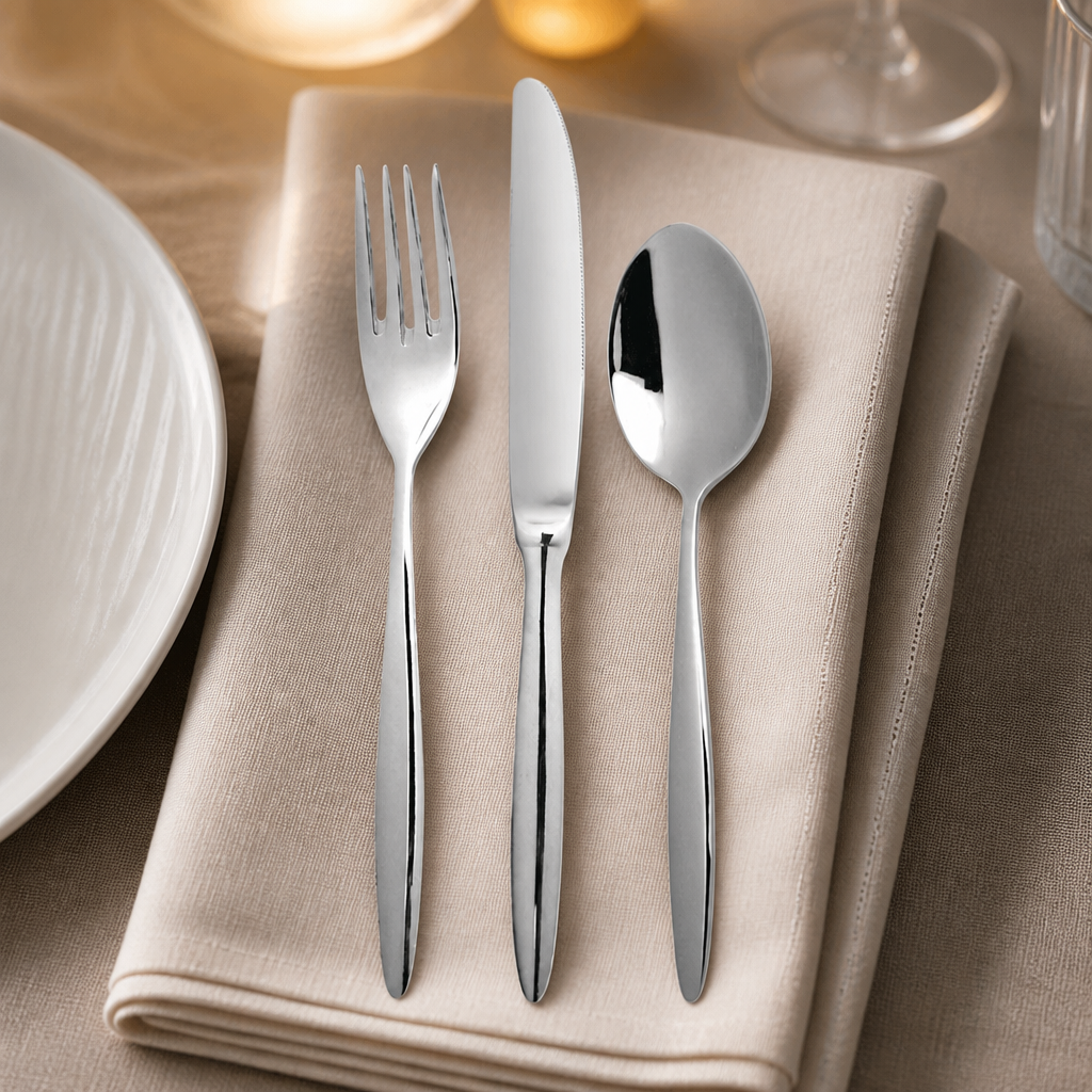Commercial 18/10 Stainless Steel Cutlery Sample Set 3 Pack