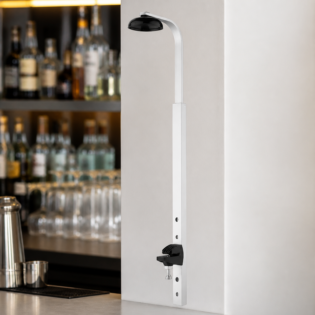 Commercial Single Bottle Bar Optic Holder Wall Mount 1.5Ltr