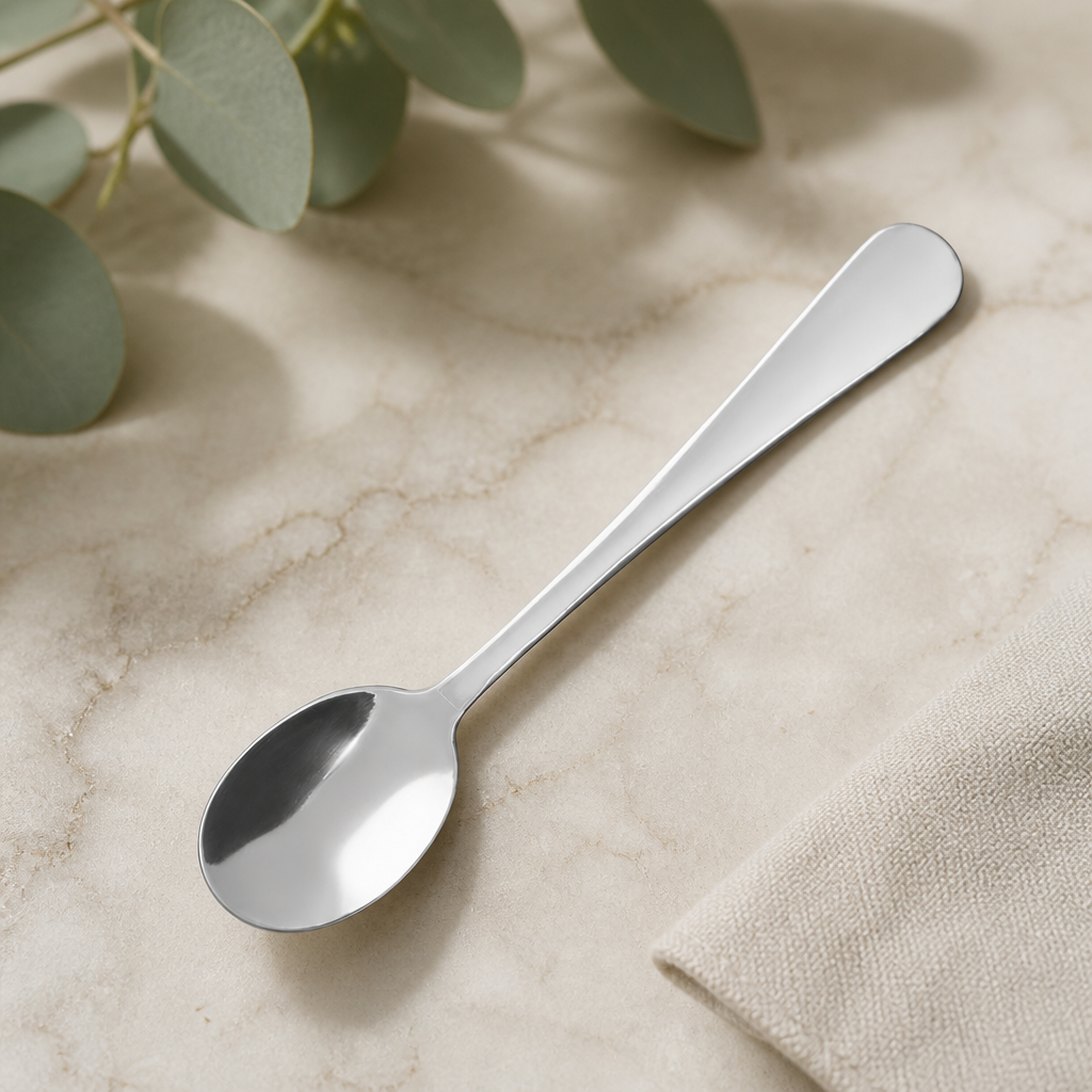 Commercial Mini Spoons 180mm Cutlery Set for Cafes and Restaurants