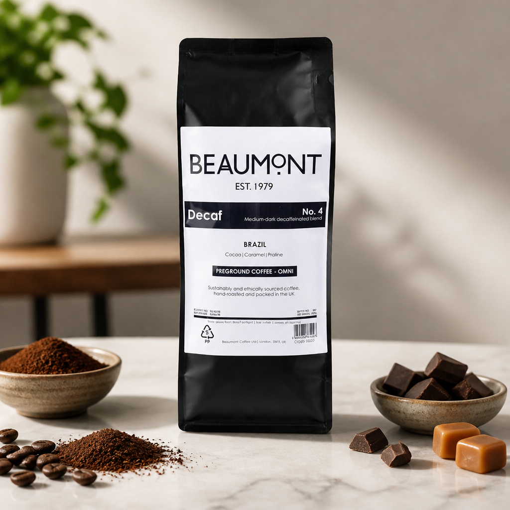 Decaf Coffee Omni Grind 500g - Commercial Coffee Ground
