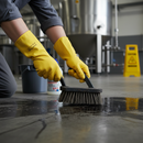 Premium Natural Rubber Latex Gloves - 0.35mm Thickness, Outstanding Sensitivity for Cleaning and Maintenance Applications