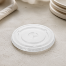 Recyclable rPET Flat Lids for 12/16/20oz Cold Cups 400 Pack