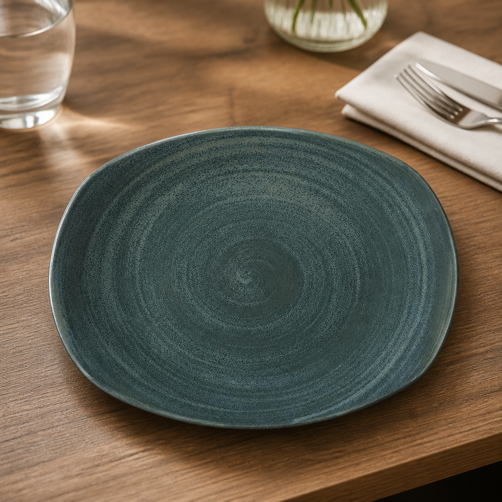 Commercial Jade Plates 305mm - 12 Pack Artisan Dinnerware